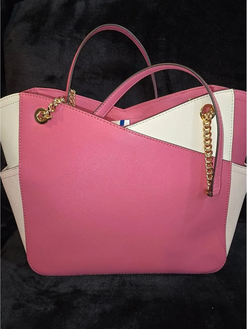 122. Michael Kors Jet Set Travel Large X Chained (Pink)